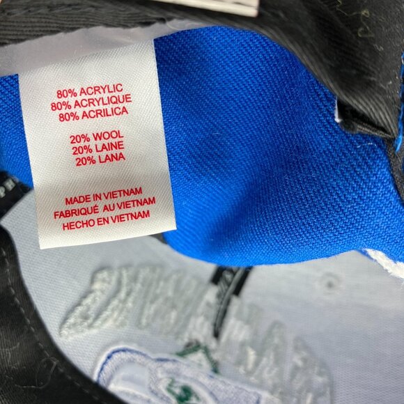 Seattle Seahawks Mitchell & Ness Adjustable Hat Cap Blue Gray - Picture 9 of 9
